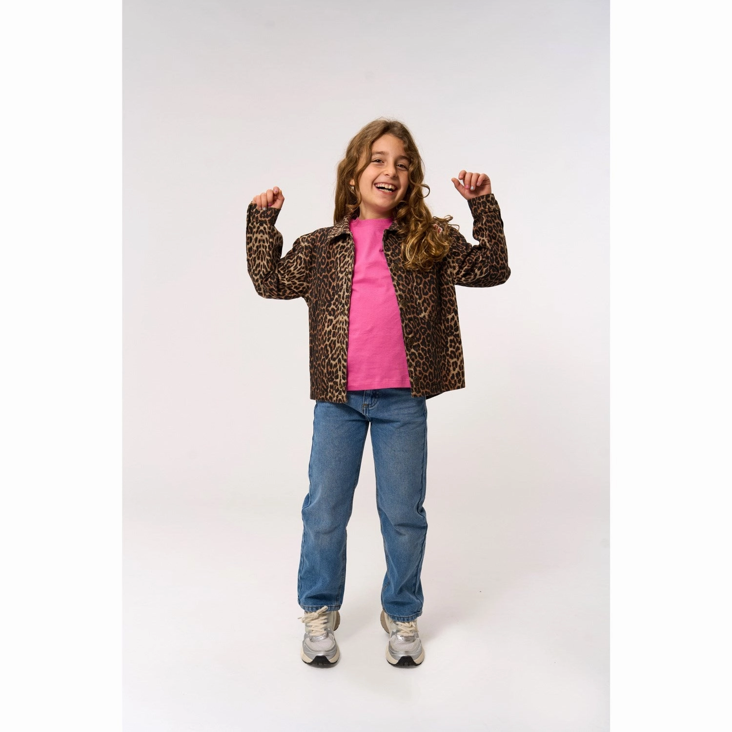 The New Feather Gray AOP TNPanya OS Denim Overshirt Modern Appeal