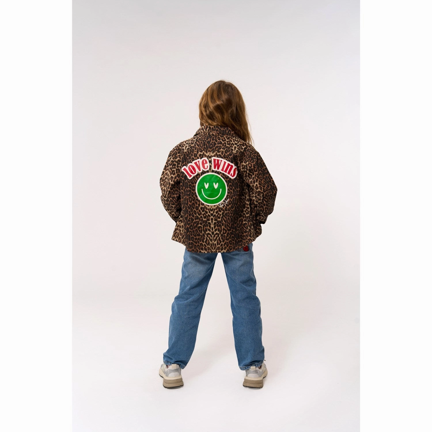 Microfiber Material natural fiber The New Feather Gray AOP TNPanya OS Denim Overshirt