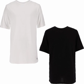 Polo Ralph Lauren White/Polo Black 2-Pack Cotton Crew Tee Soft Layer