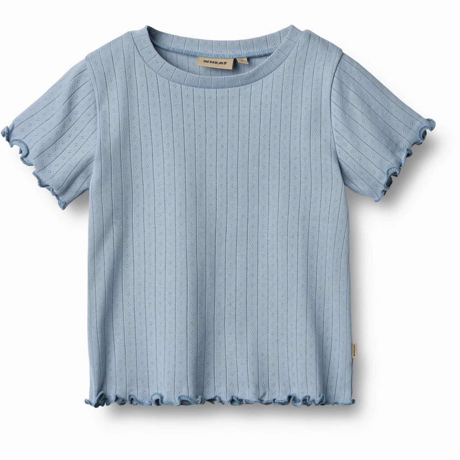 Casual layering piece Wheat Morning Sky Rib T-Shirt S/S Irene
