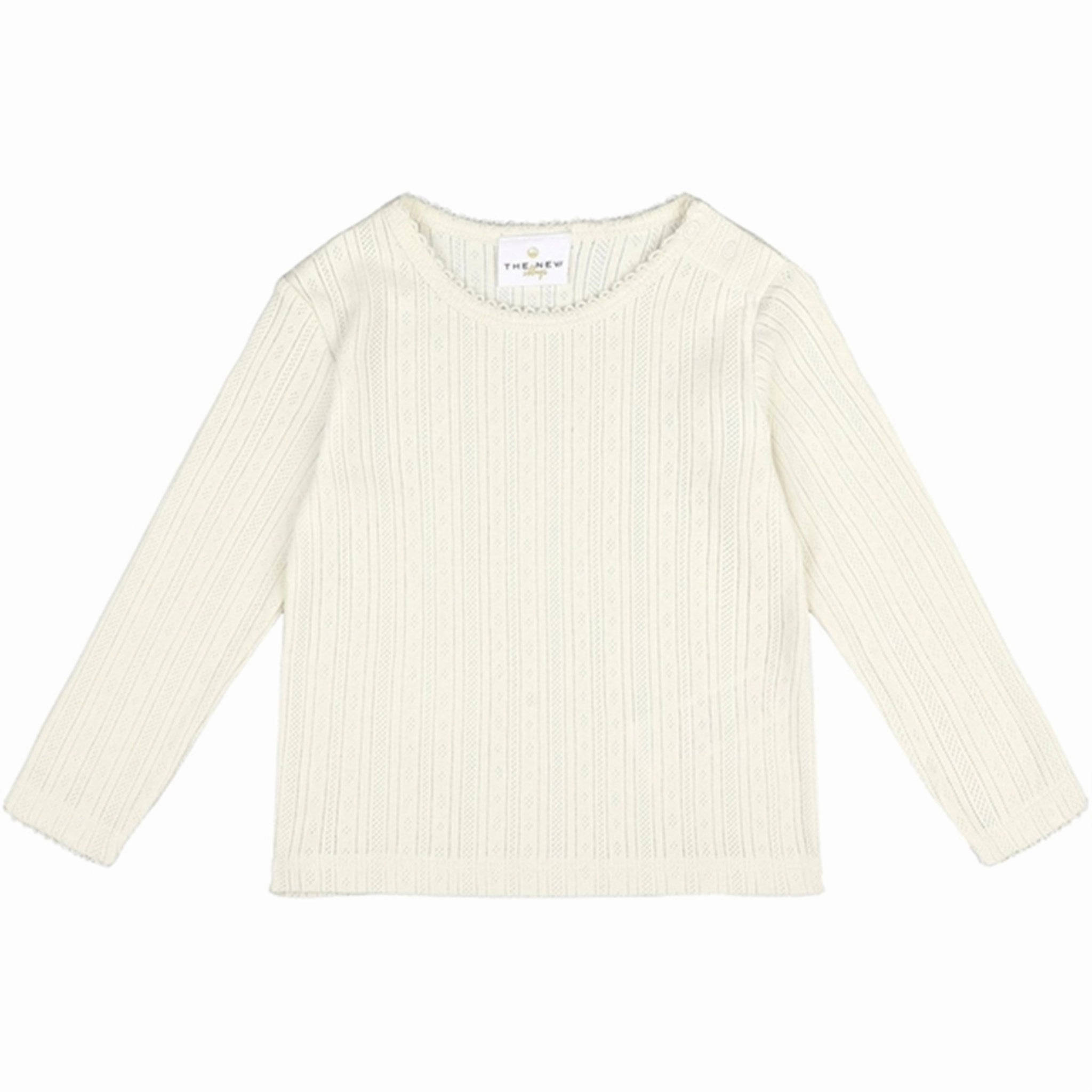 THE NEW Siblings White Swan Giliad Blouse Stretchy Cloth Quick-Dry