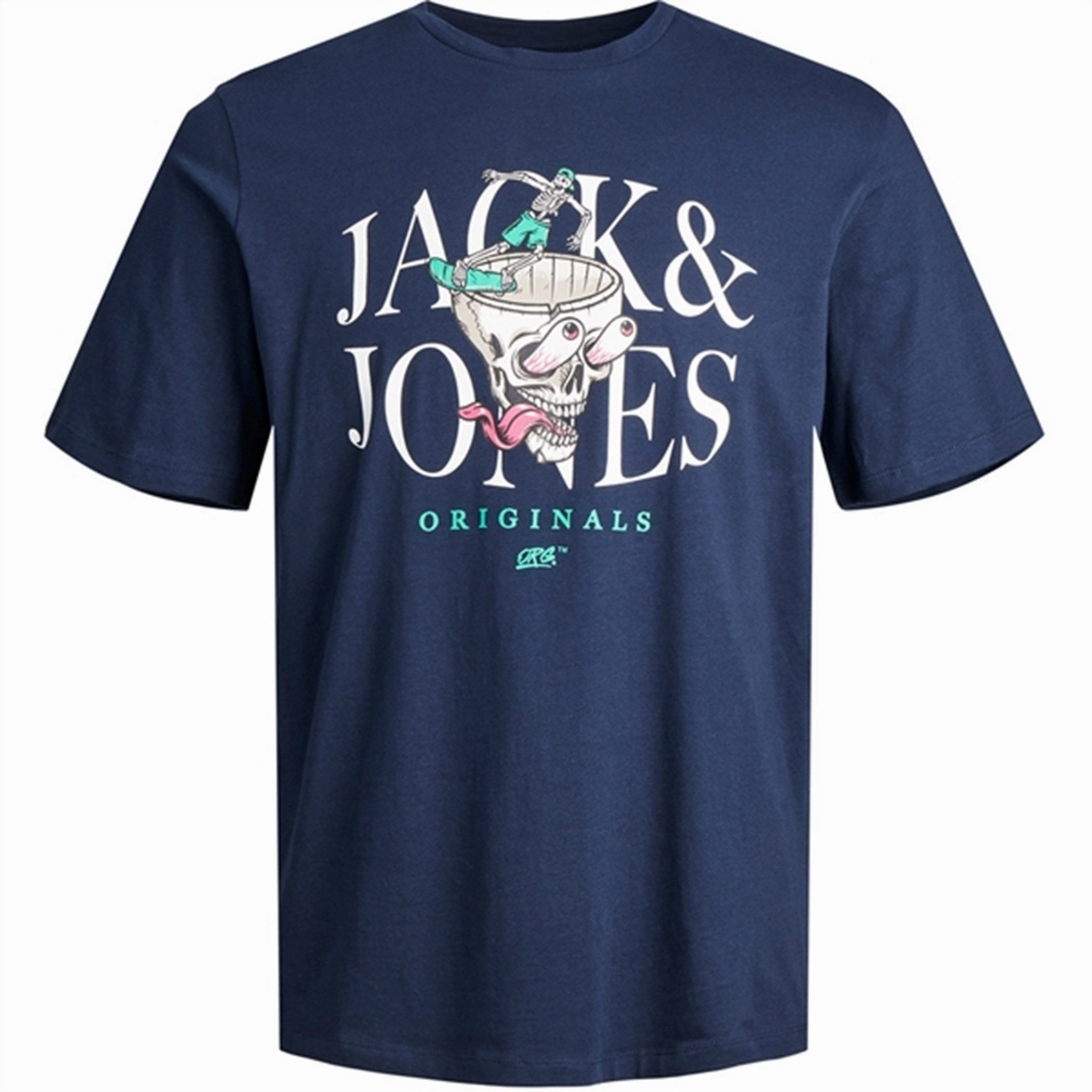 Wicking Interlock Knit Jack & Jones Junior Navy Blazer Afterlife T-Shirt