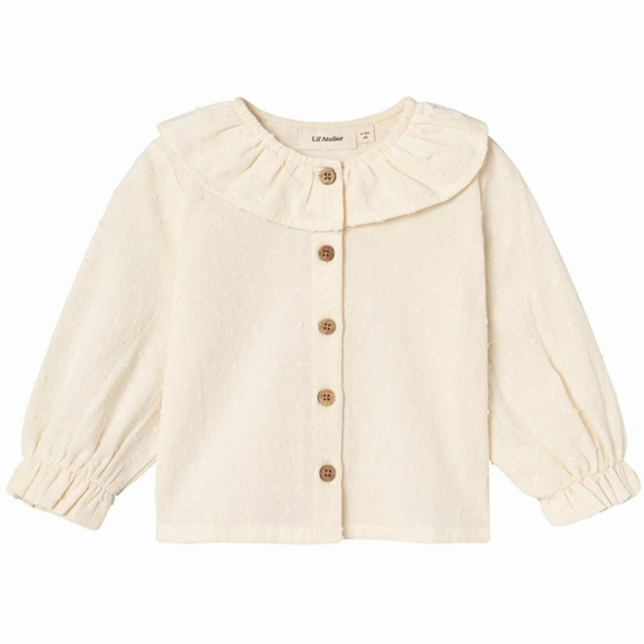 Lil'Atelier Turtledove Dallas Shirt Eco-friendly First Date