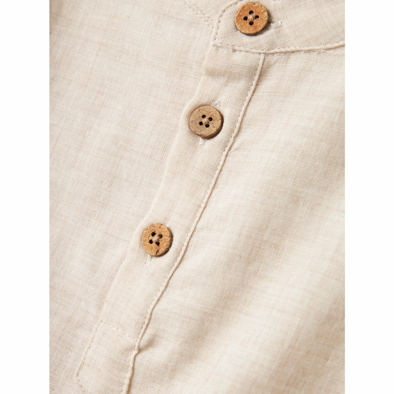 Lil'Atelier Turtledove Tarou Shirt High-Quality Fabric