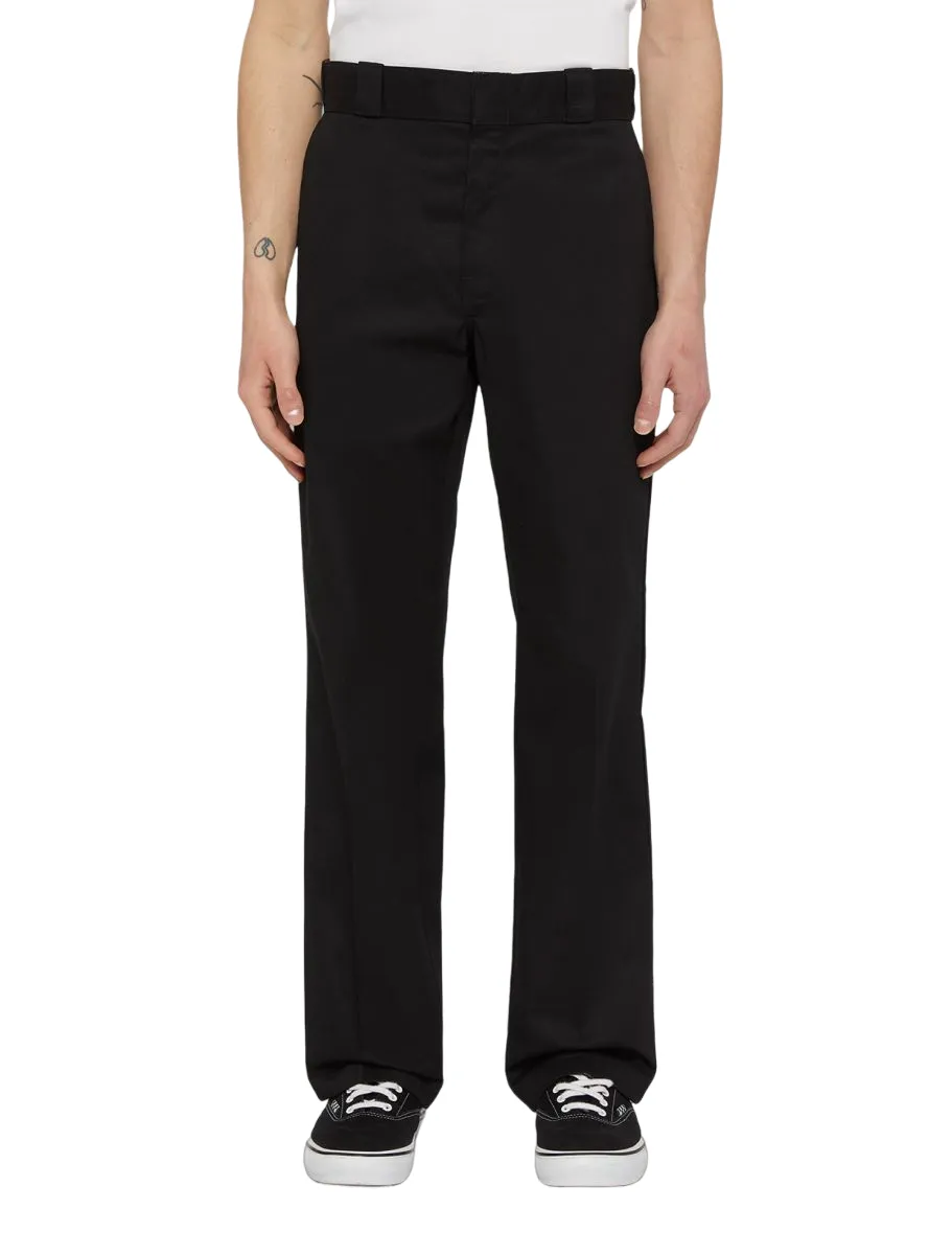 Dickies Pantalone casual unisex a gamba dritta Original 874 nero Stain Repellent Coating High Rise