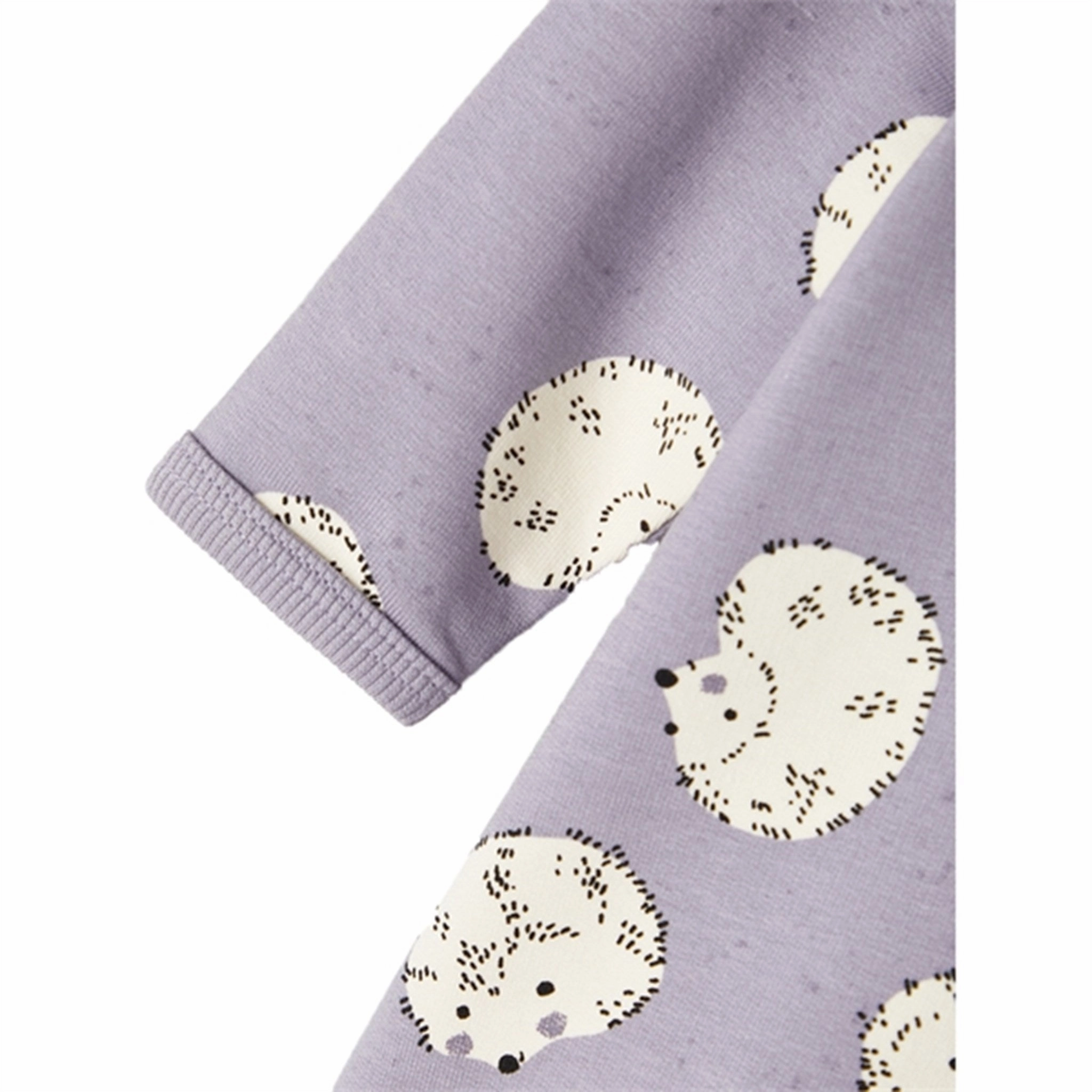 Name it Lavender Gray Kianne Sweat Dress Tailored-fit