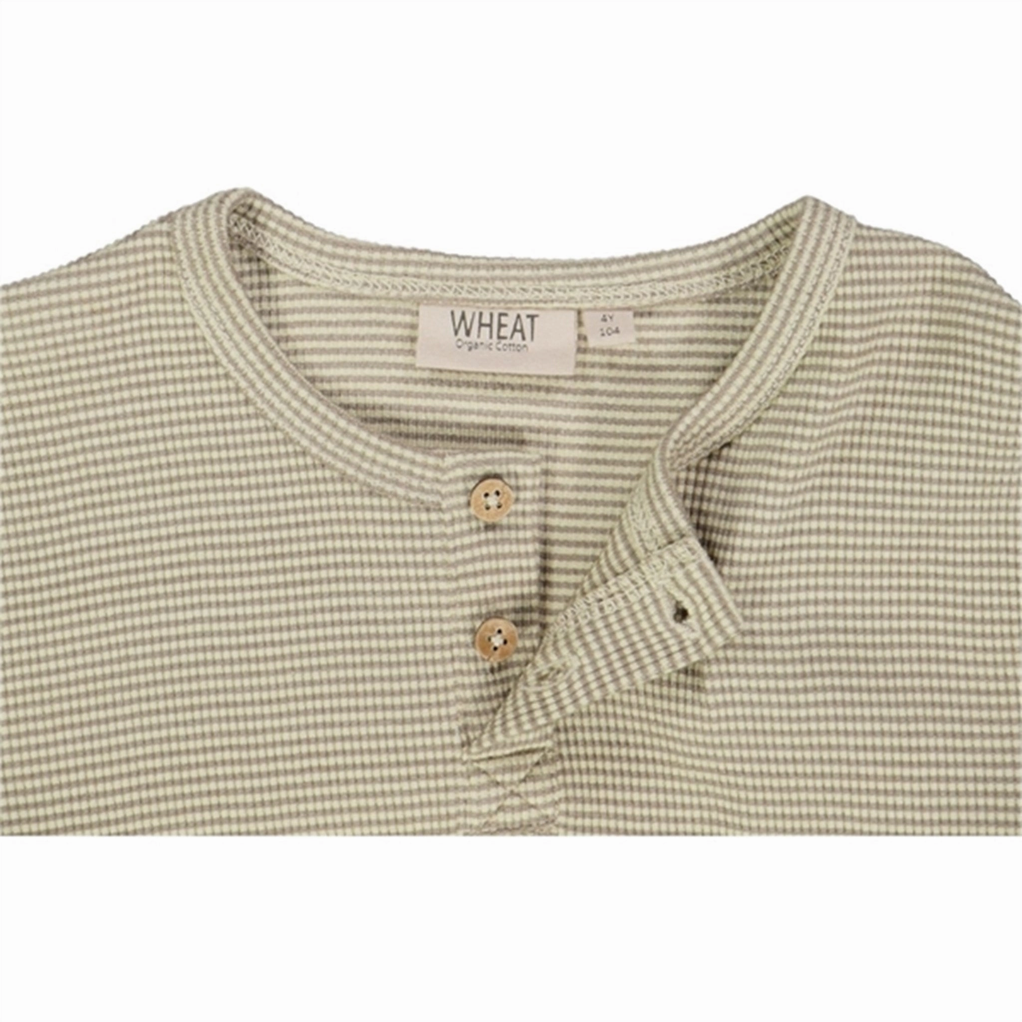 Cool and Comfortable Wheat Warm Stone Stripe Lumi T-shirt