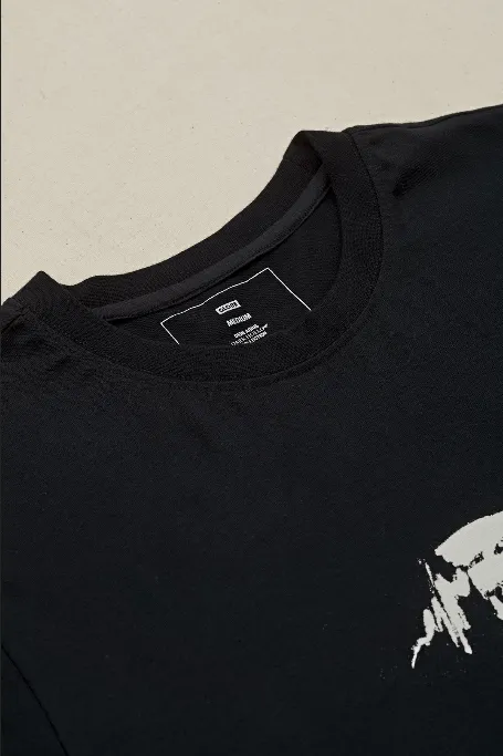 Globe t-shirt da uomo manica corta Dion Agius Hollow GB02110003-BLK nero anti static Reinforced Shoulders