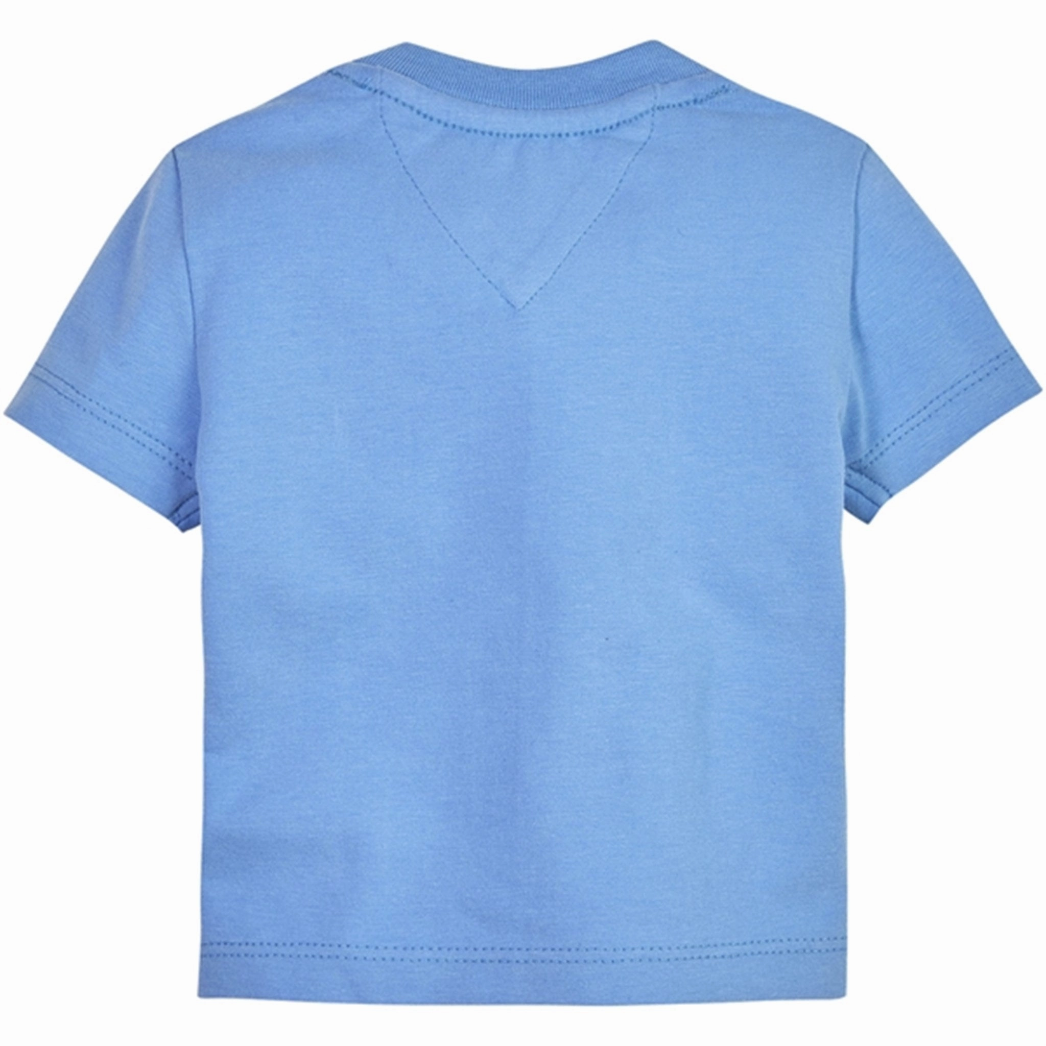 Tommy Hilfiger Baby Script Logo T-shirt Skysail Leather combination Cool Layer Wear