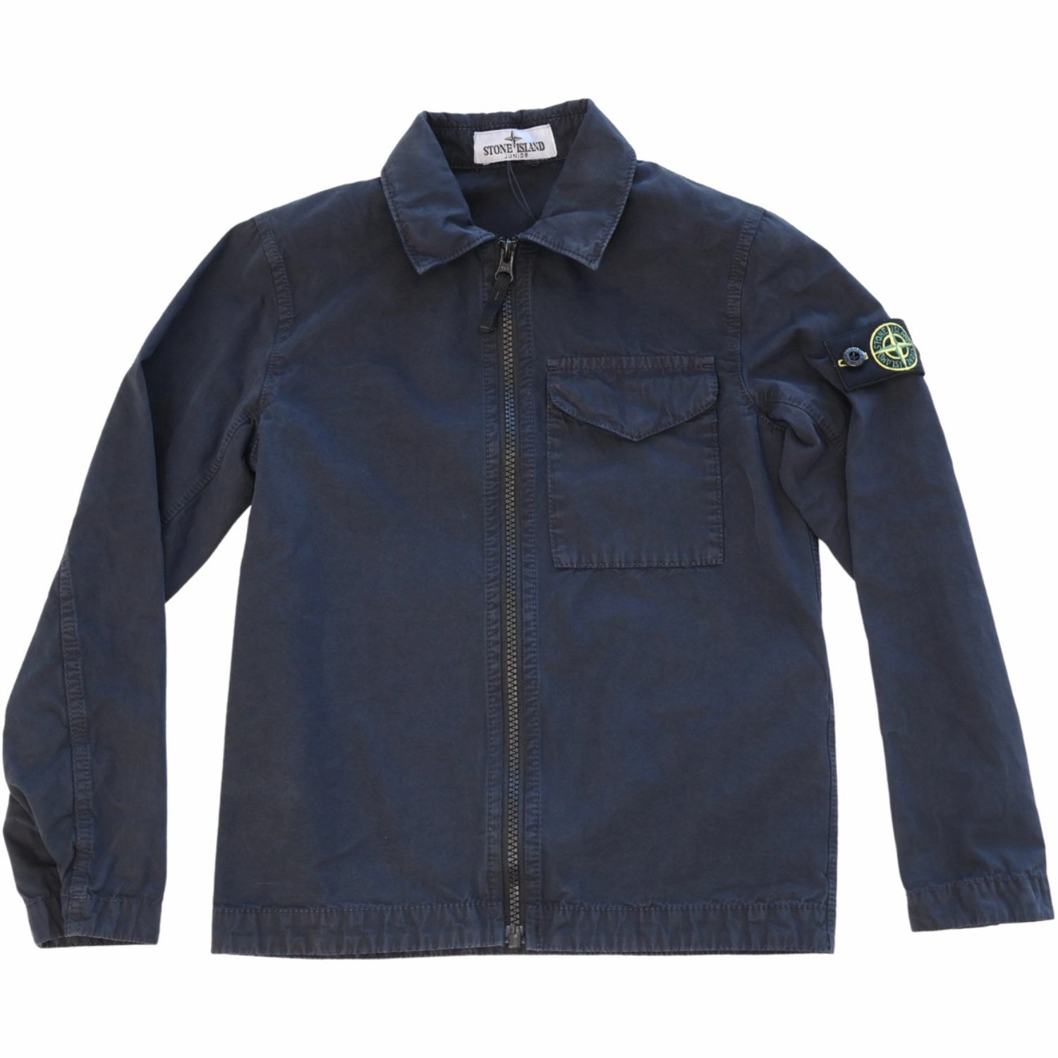 Loose style Local Favorite Stone Island Navy Blue Shirt