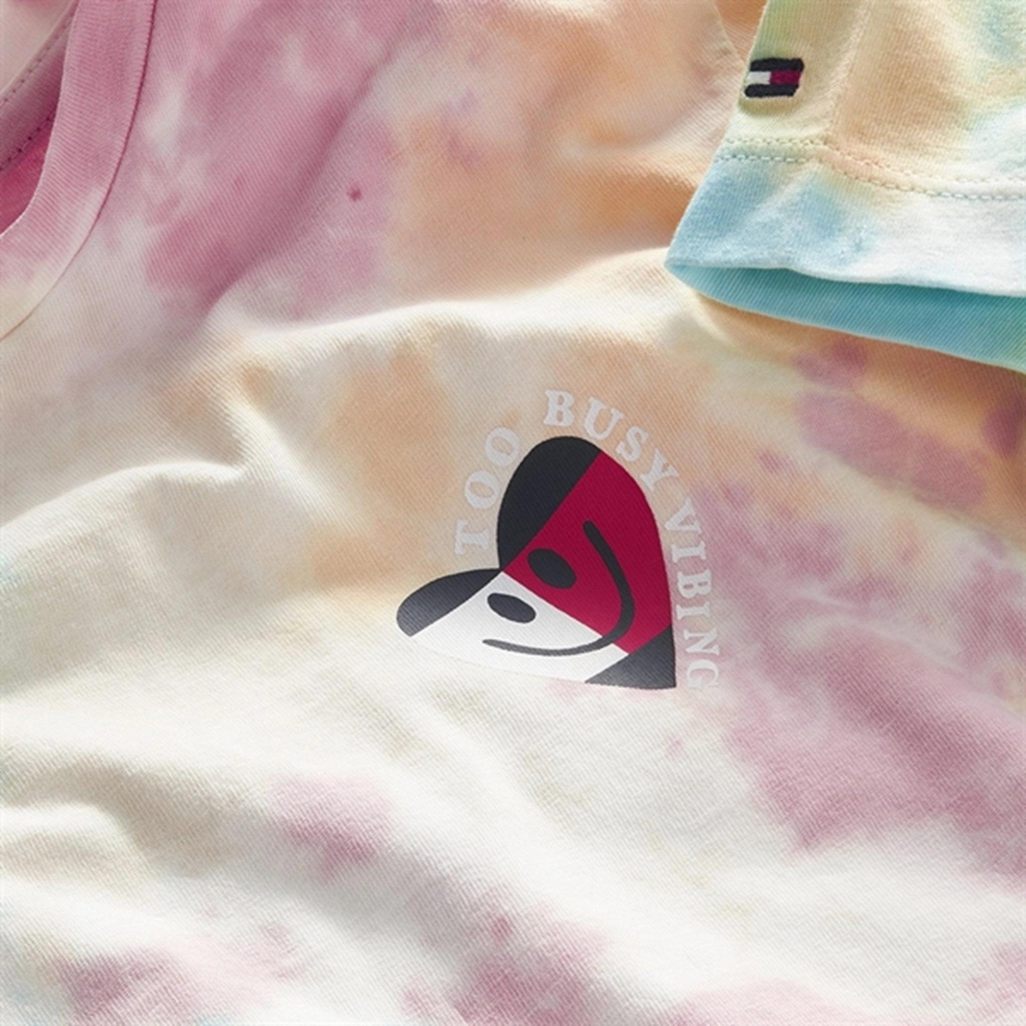 Classic Outfit Tommy Hilfiger T-shirt Ecru Tie Dye