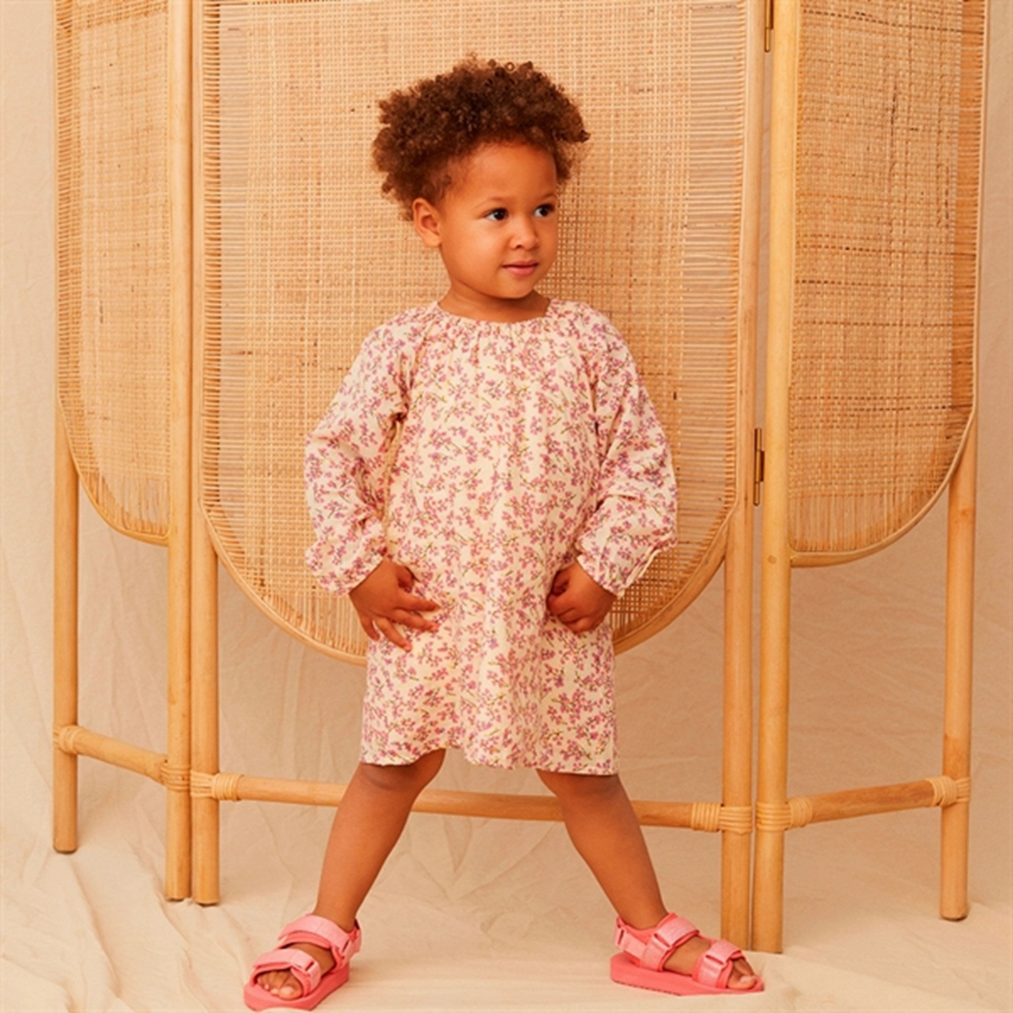 Flowy casual dress Full Coverage Sofie Schnoor AOP Flower Dress