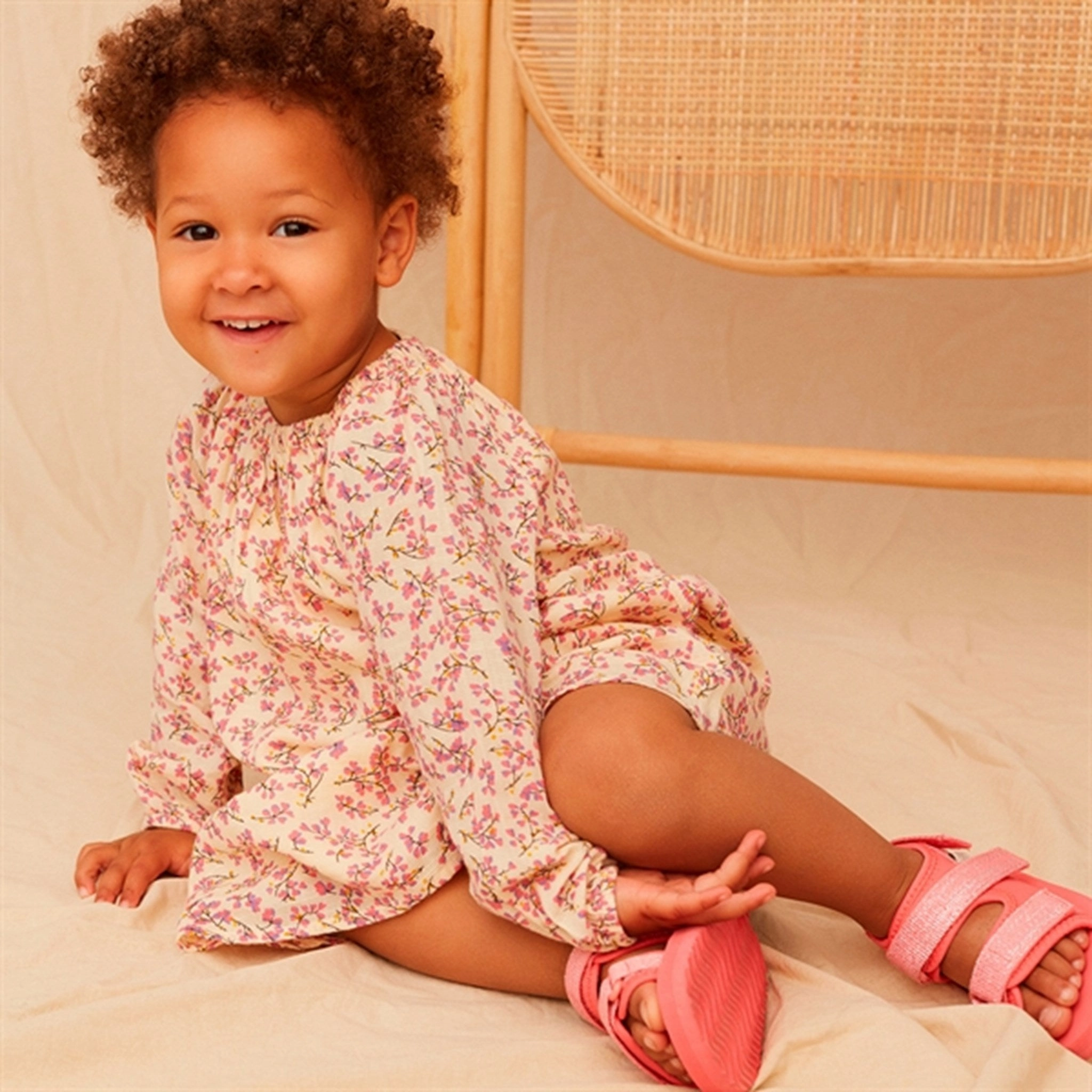 Patterned-Fabric Sofie Schnoor AOP Flower Dress