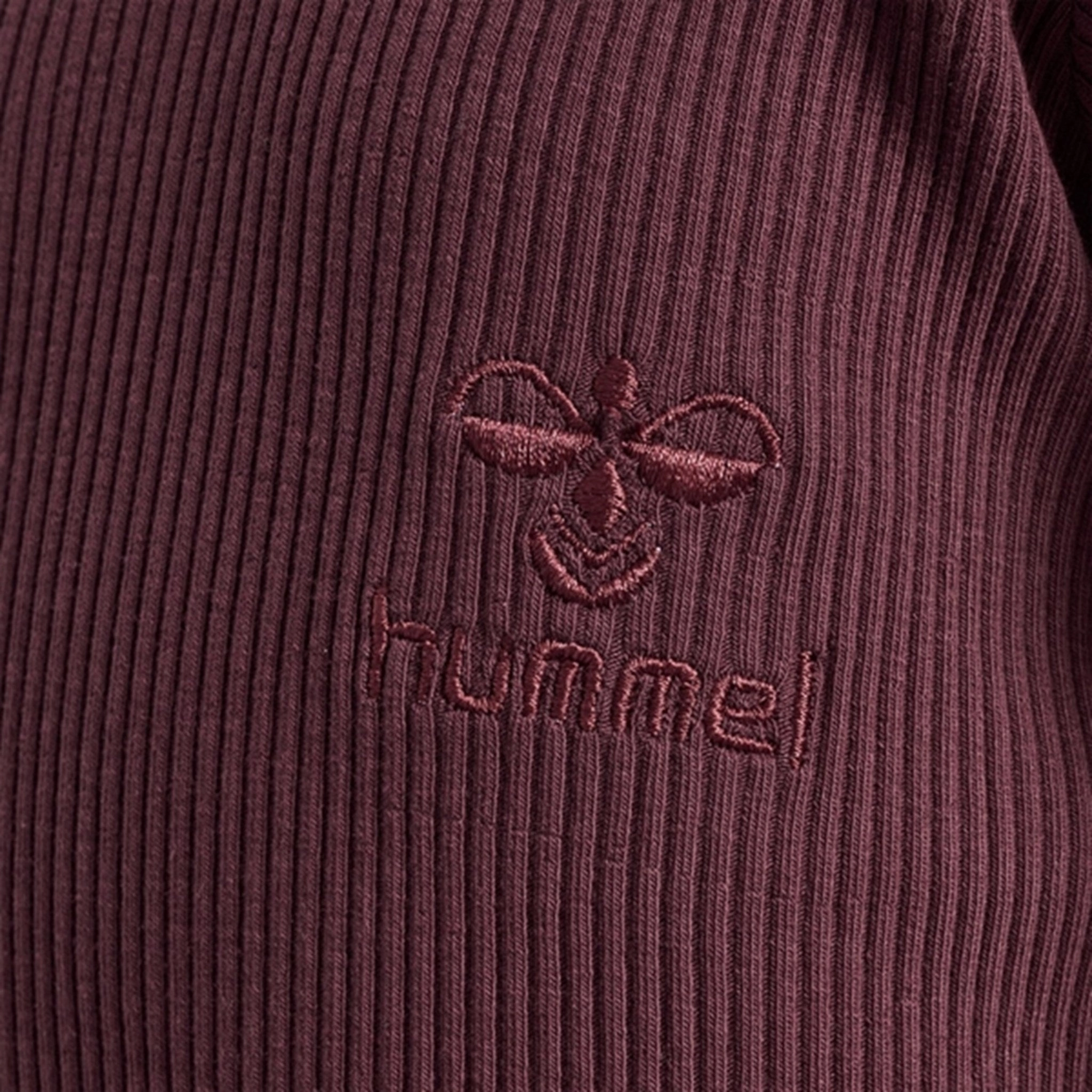 Hummel Catawba Grape Sami Blouse checkered pattern