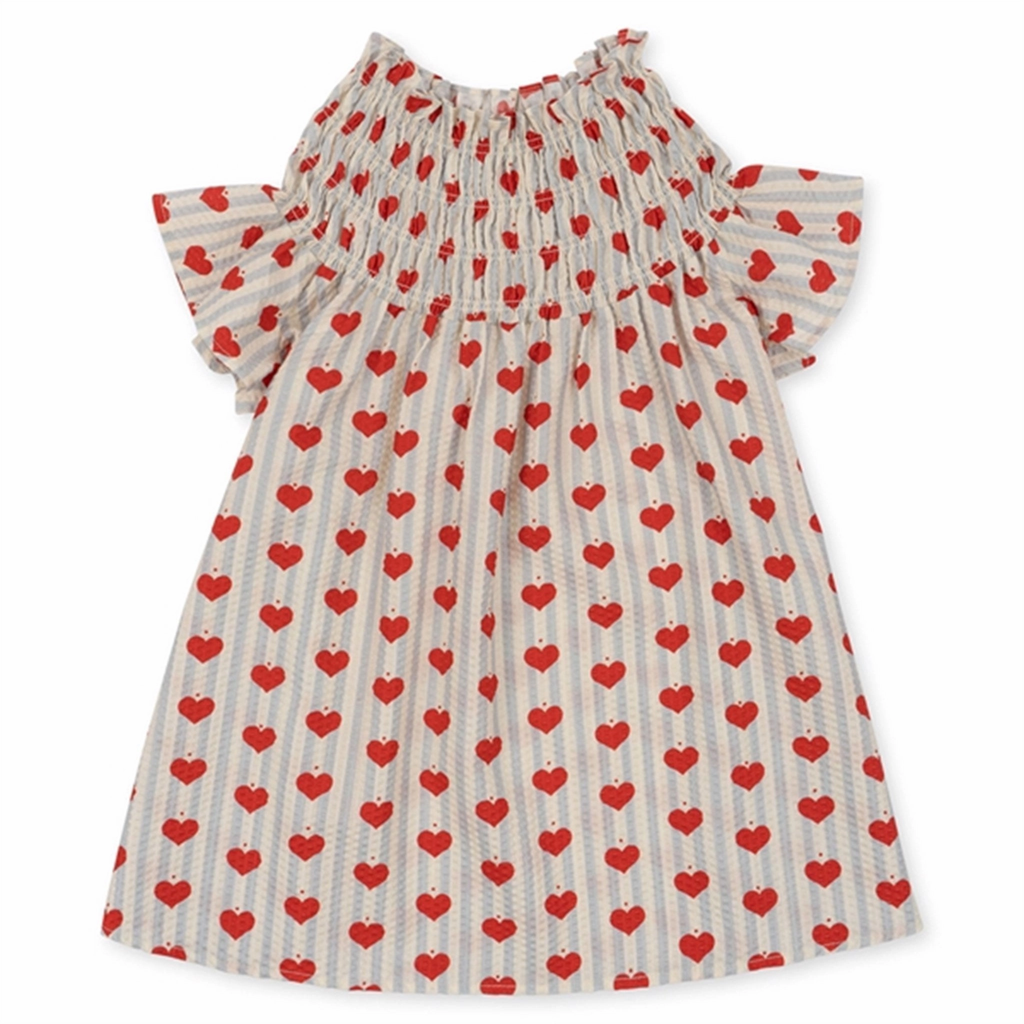 Konges Sl?jd Amour Blue Stripe Vivi Dress Tall Fit