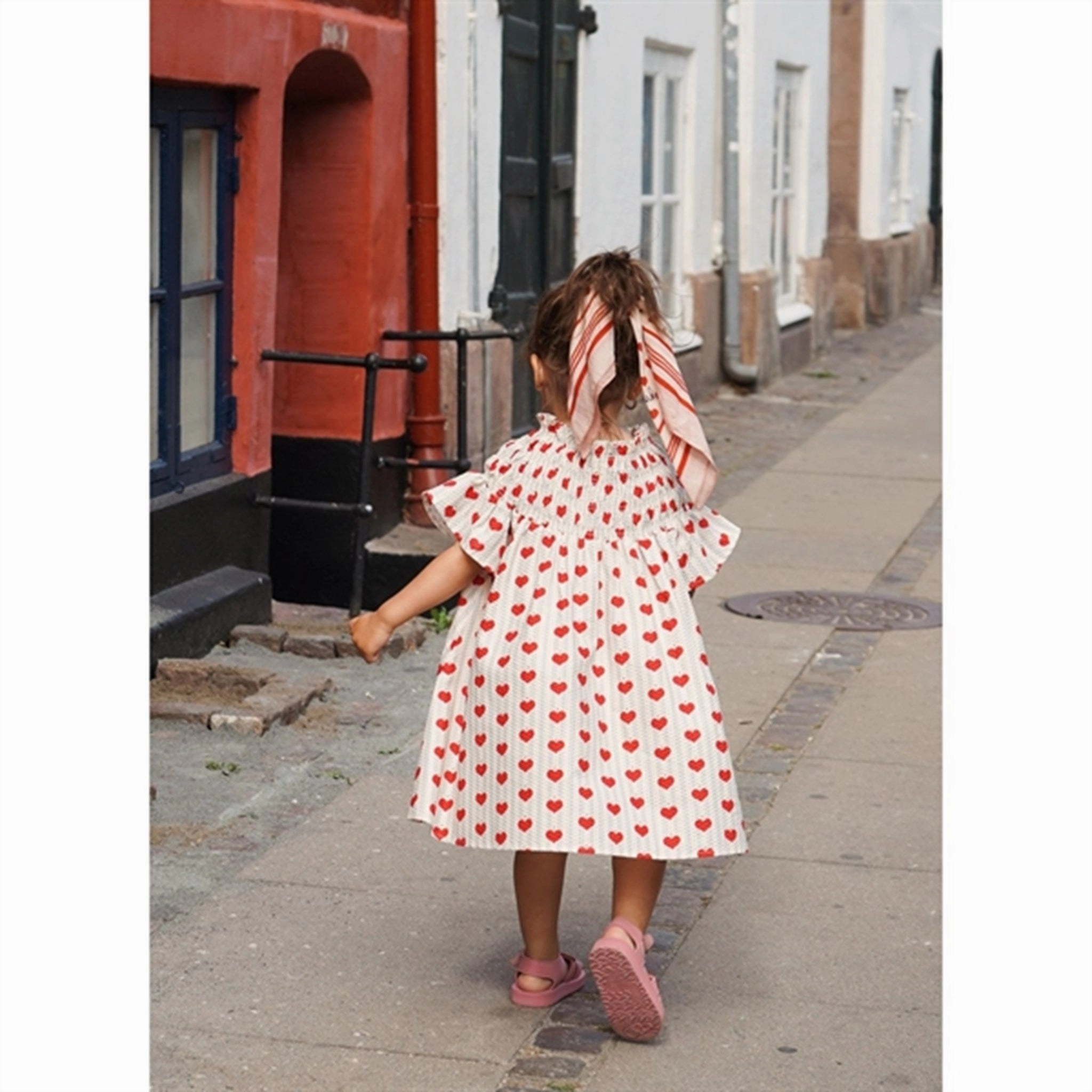 Konges Sl?jd Amour Blue Stripe Vivi Dress Classic Grace Convertible-Style