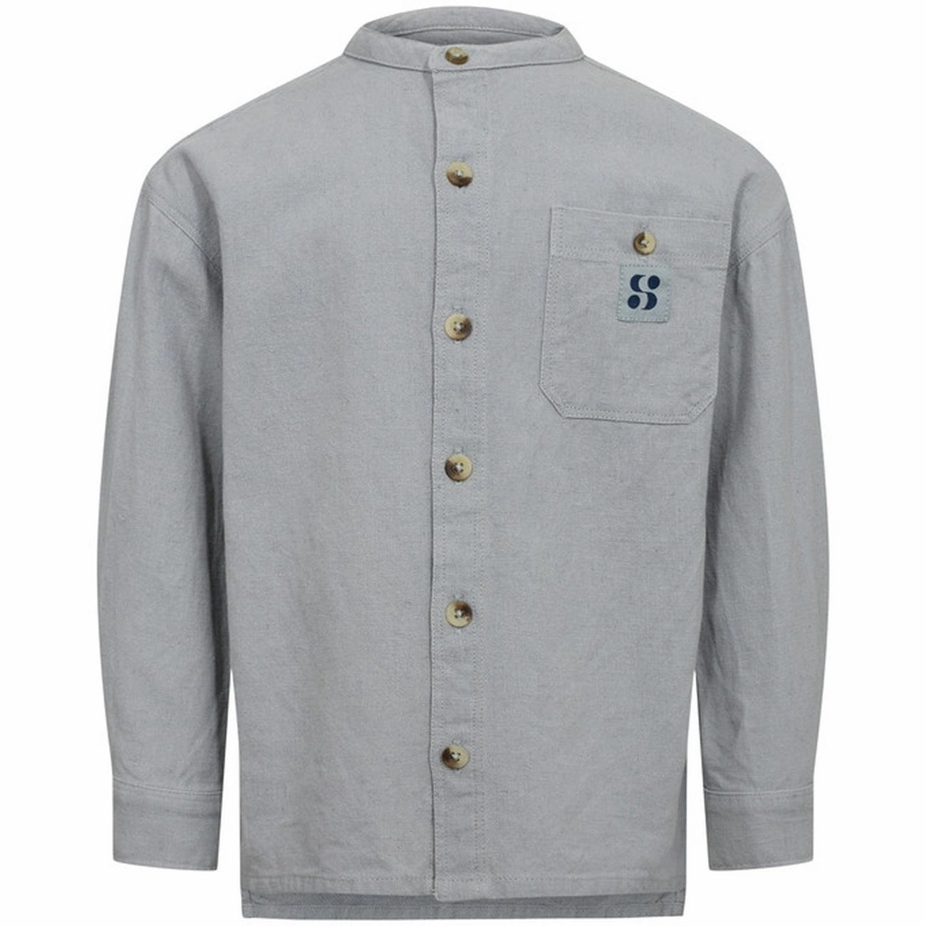 Sofie Schnoor Dusty Blue Shirt Lounge Comfort