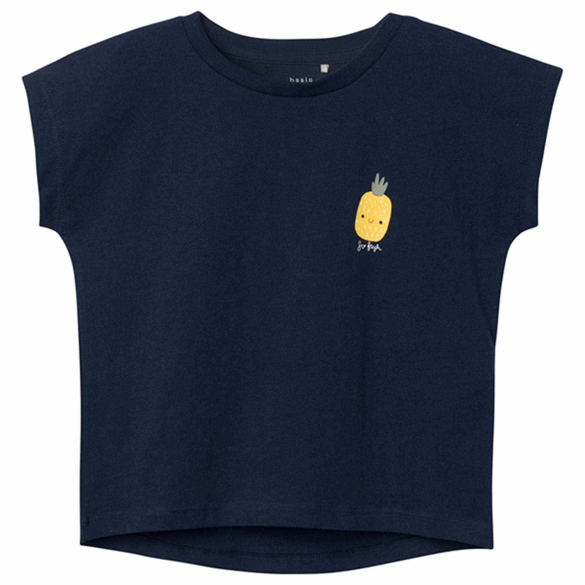 Pullover Solid Color Name it Dark Sapphire Varutte Loose Top