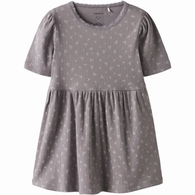 Name It Purple Dove Hoise Slim Dress tailored look Chic Motion