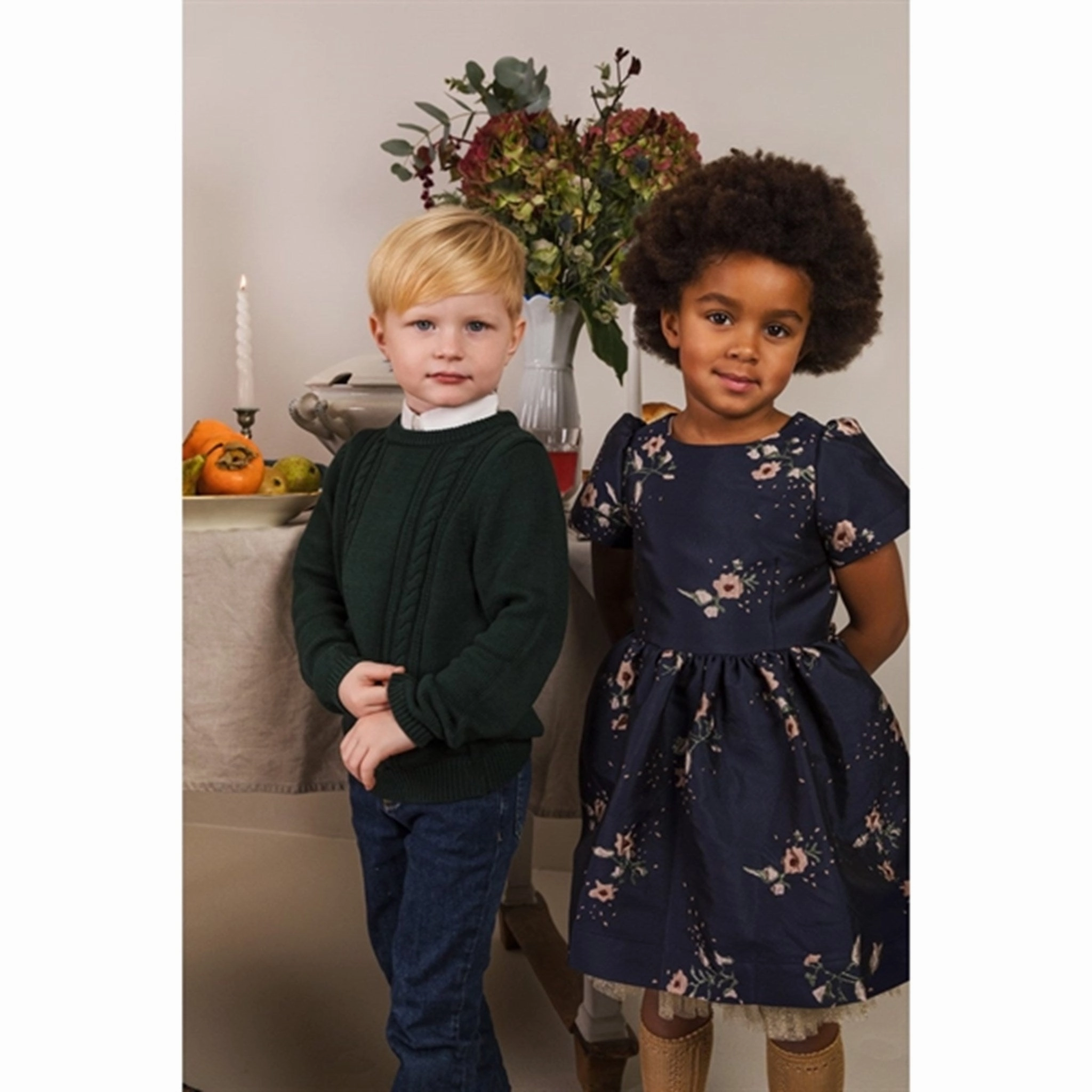 Formed Look Classic wrap dress MarMar Pop Flower Doreen Dress