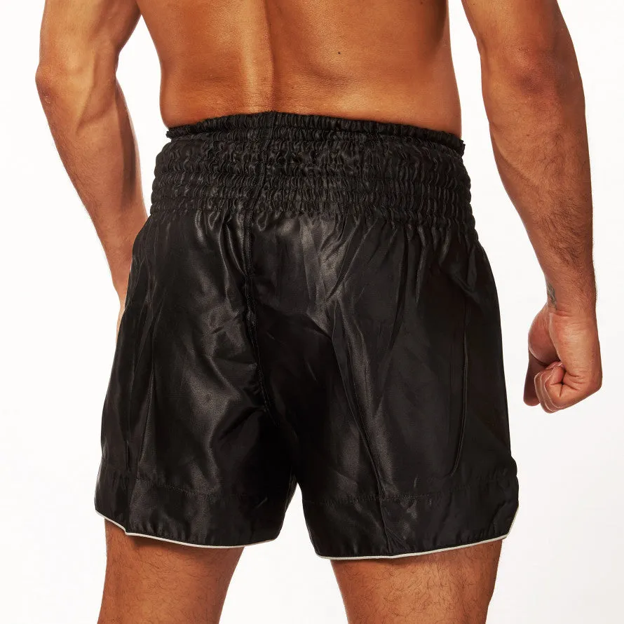 Sleepwear Leone Pantaloncino da uomo per Kick-Thai Boxing kick/thai boxing AB766 black