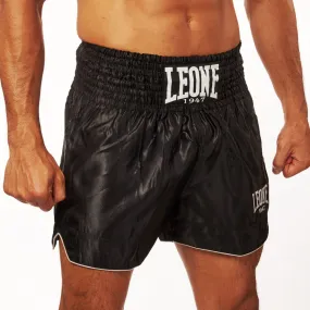 Sleepwear Anti Snag Fabric Leone Pantaloncino da uomo per Kick-Thai Boxing kick/thai boxing AB766 black