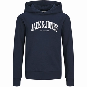 Jack & Jones Junior Navy Blazer Josh Sweat Hoodie sports event Numbat -
