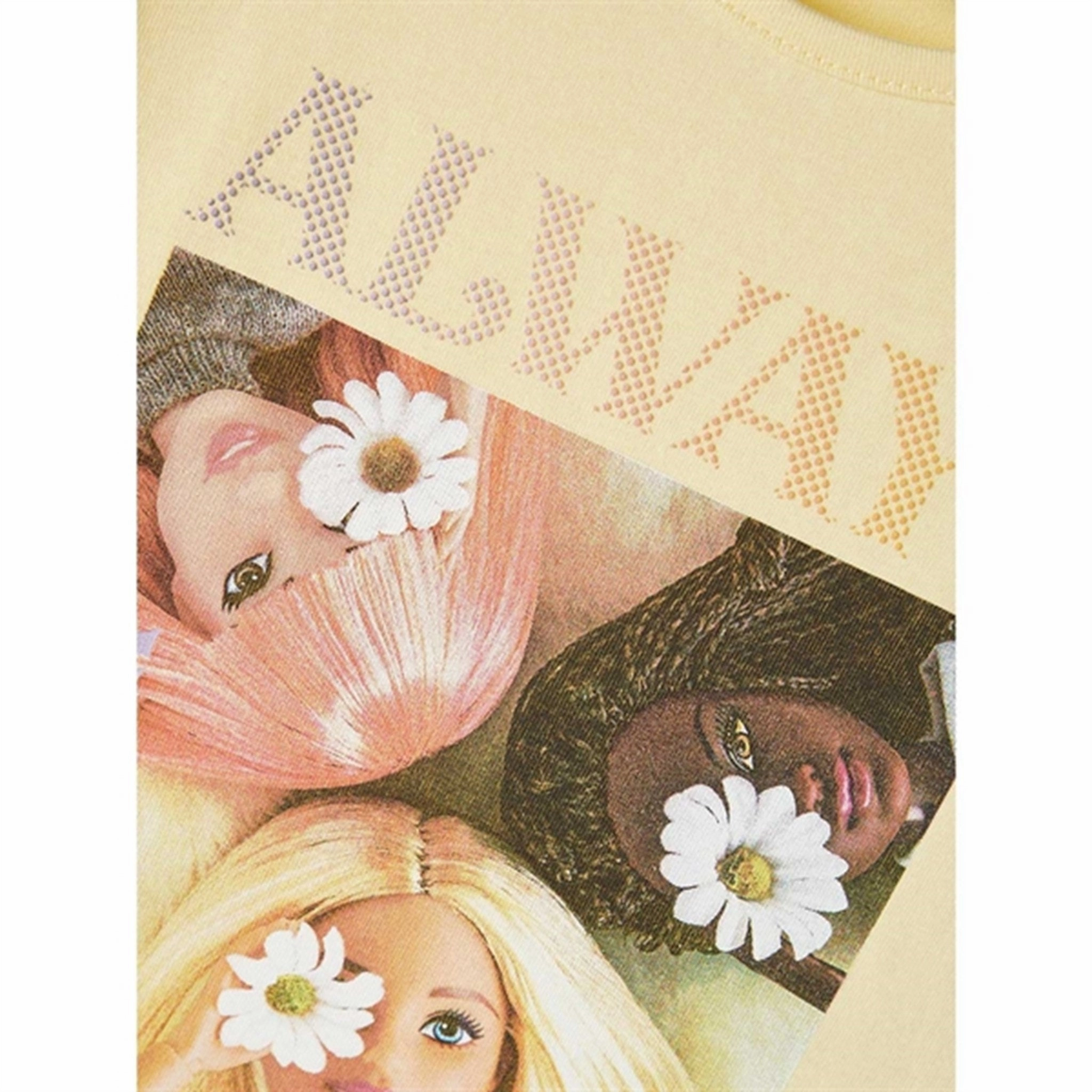 Name it Double Cream Fabeline Barbie T-Shirt Wear Resistant Fabric Soft And Comfortable