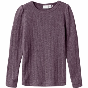 Wrinkle-Free Name It Arctic Dusk Ohusa Blouse