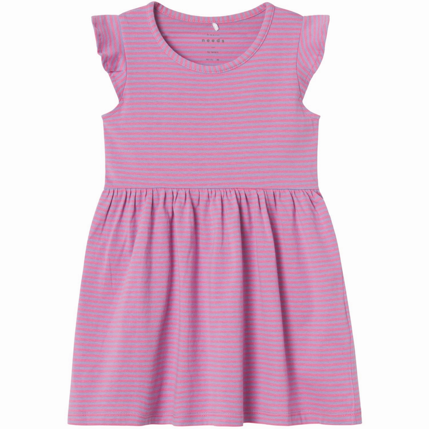 Structured Fit Name It Pink Power Vinanna Capsl Dress