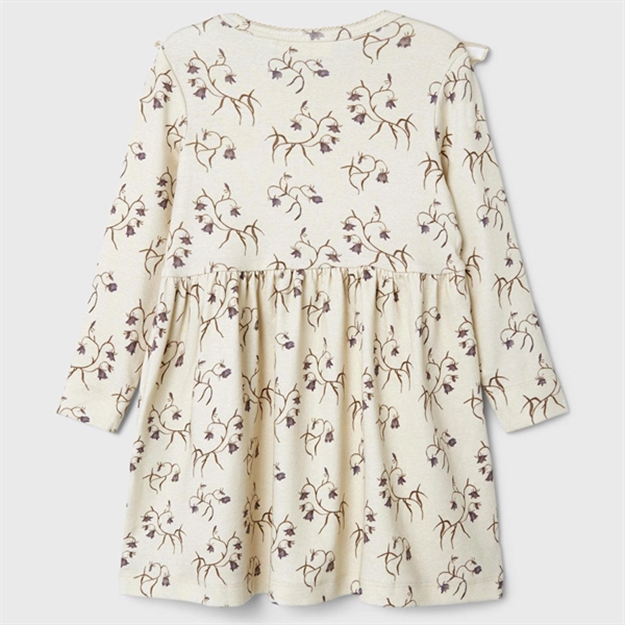 Lil'Atelier Turtledove/Flower Gaya Dress Classic Layer
