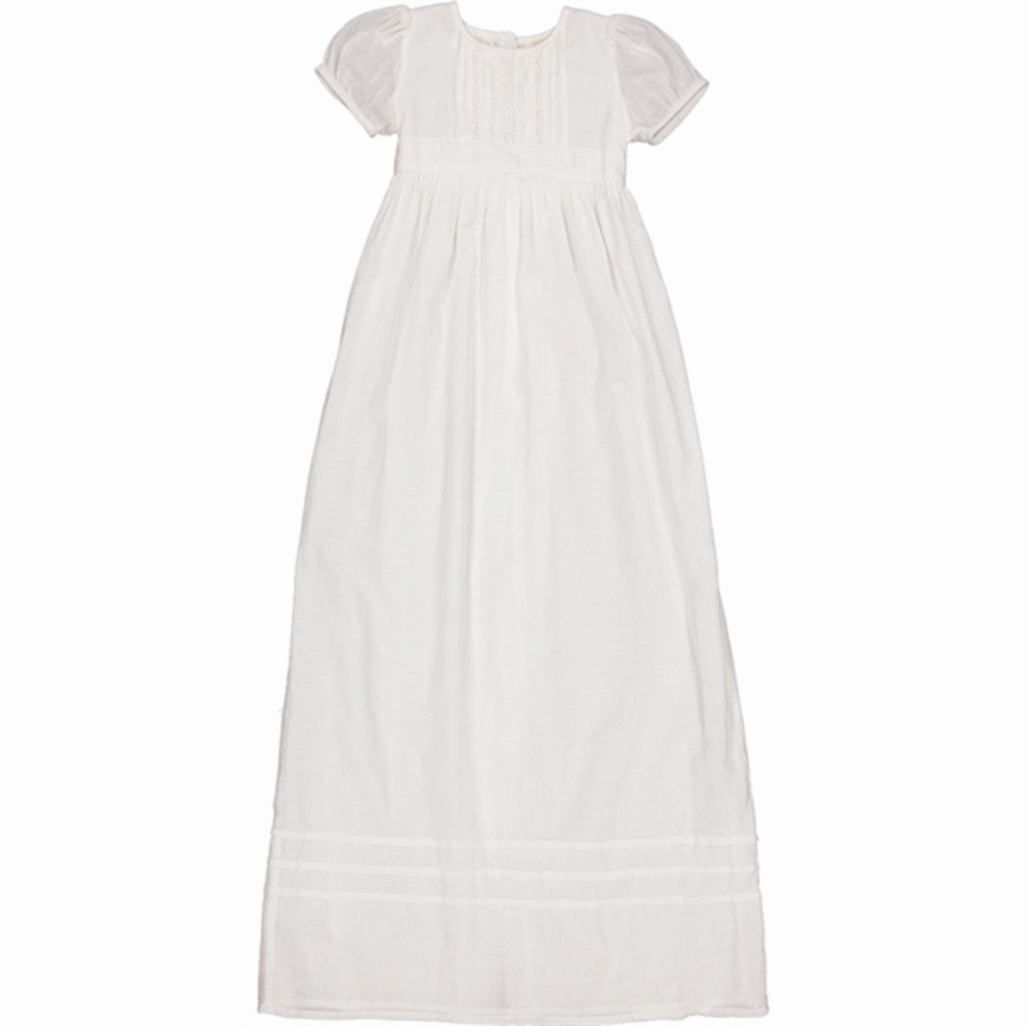 MarMar Cloud Daisa Long Christening Gown Sheer Light