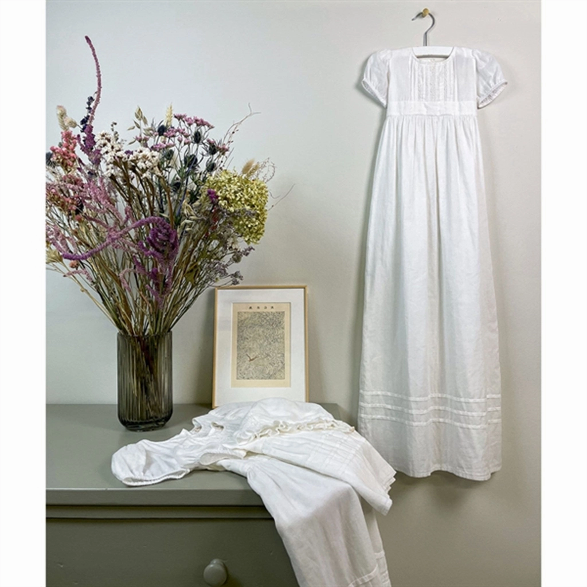 MarMar Cloud Daisa Long Christening Gown Editor??s-Pick Fluid Cut