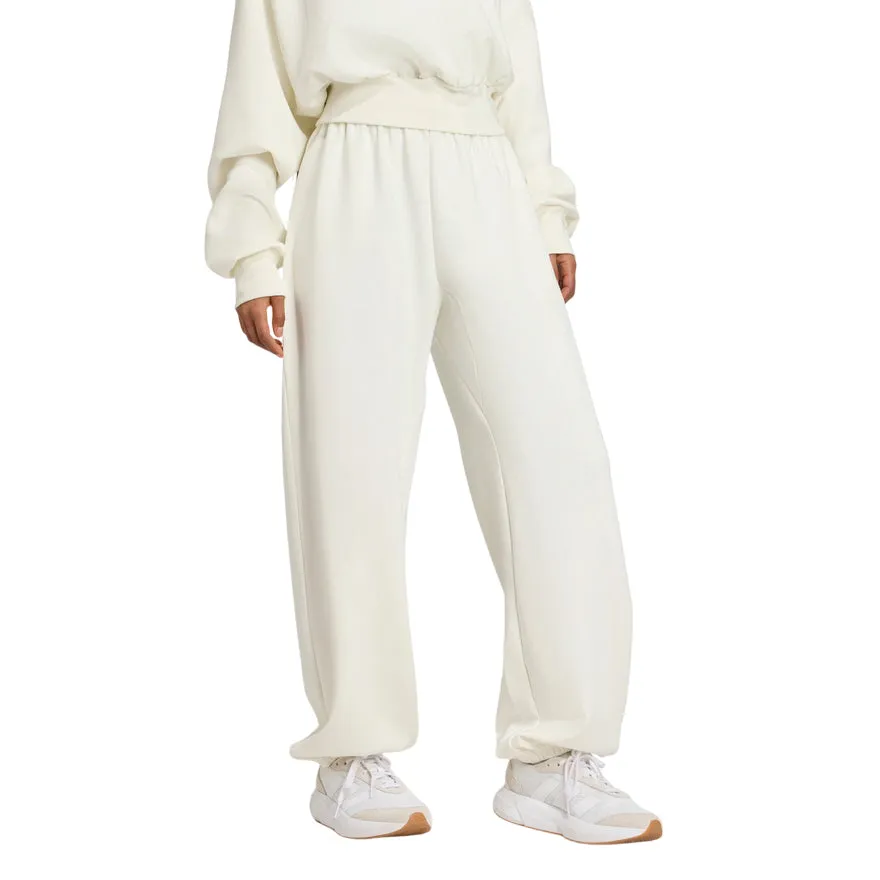 Lightweight Frame Structure Pantalone Adidas Donna Ampio Soft Lux JV9896 - Off White