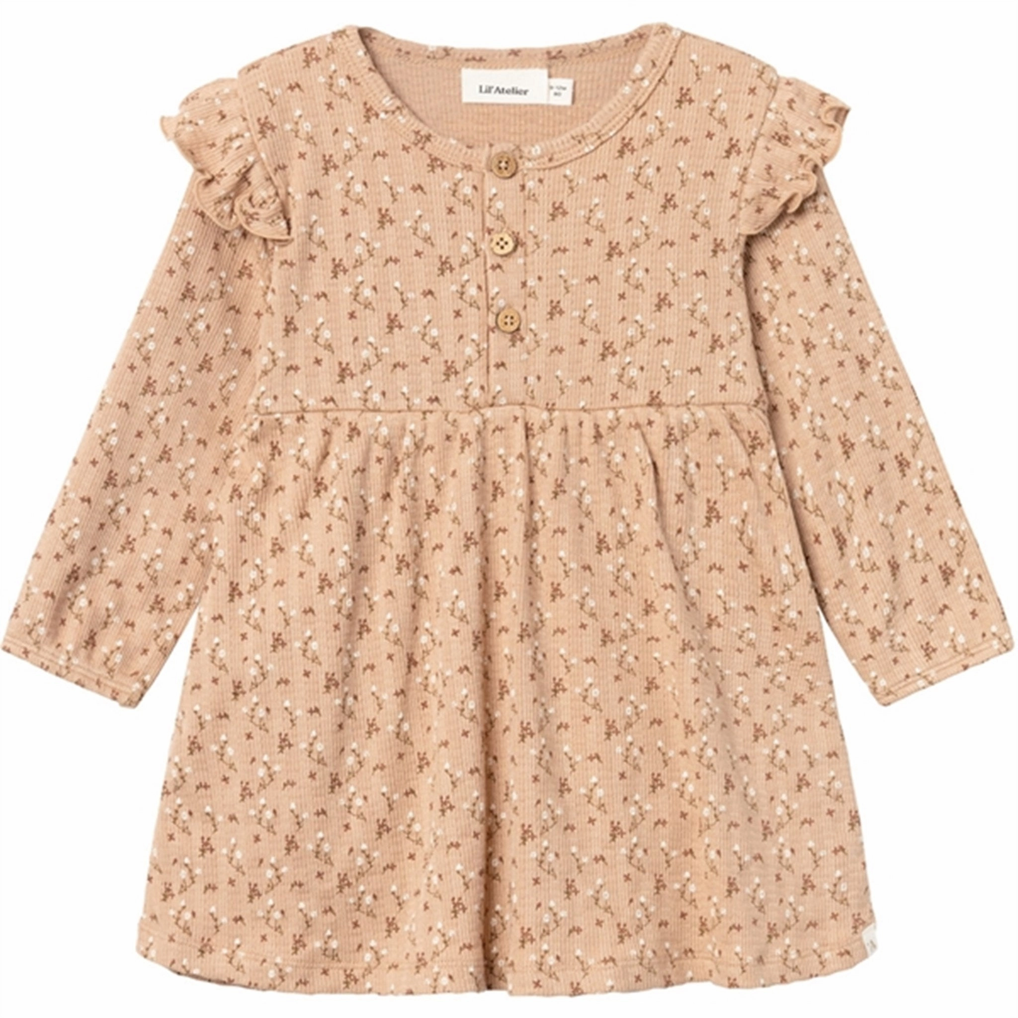 Lil'Atelier Nougat Thida Body Dress Fresh Stitch Shine Soft