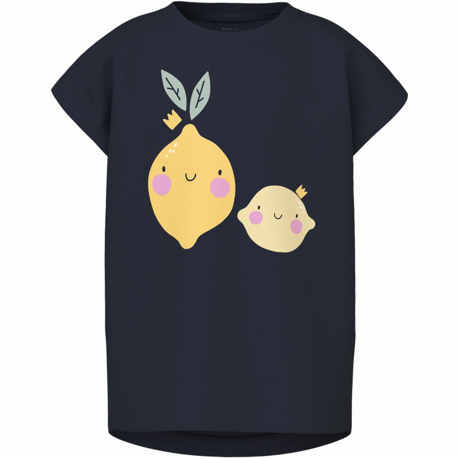 Name It Dark Sapphire Lemons Vigea Capsl T-Shirt Versatile Apparel