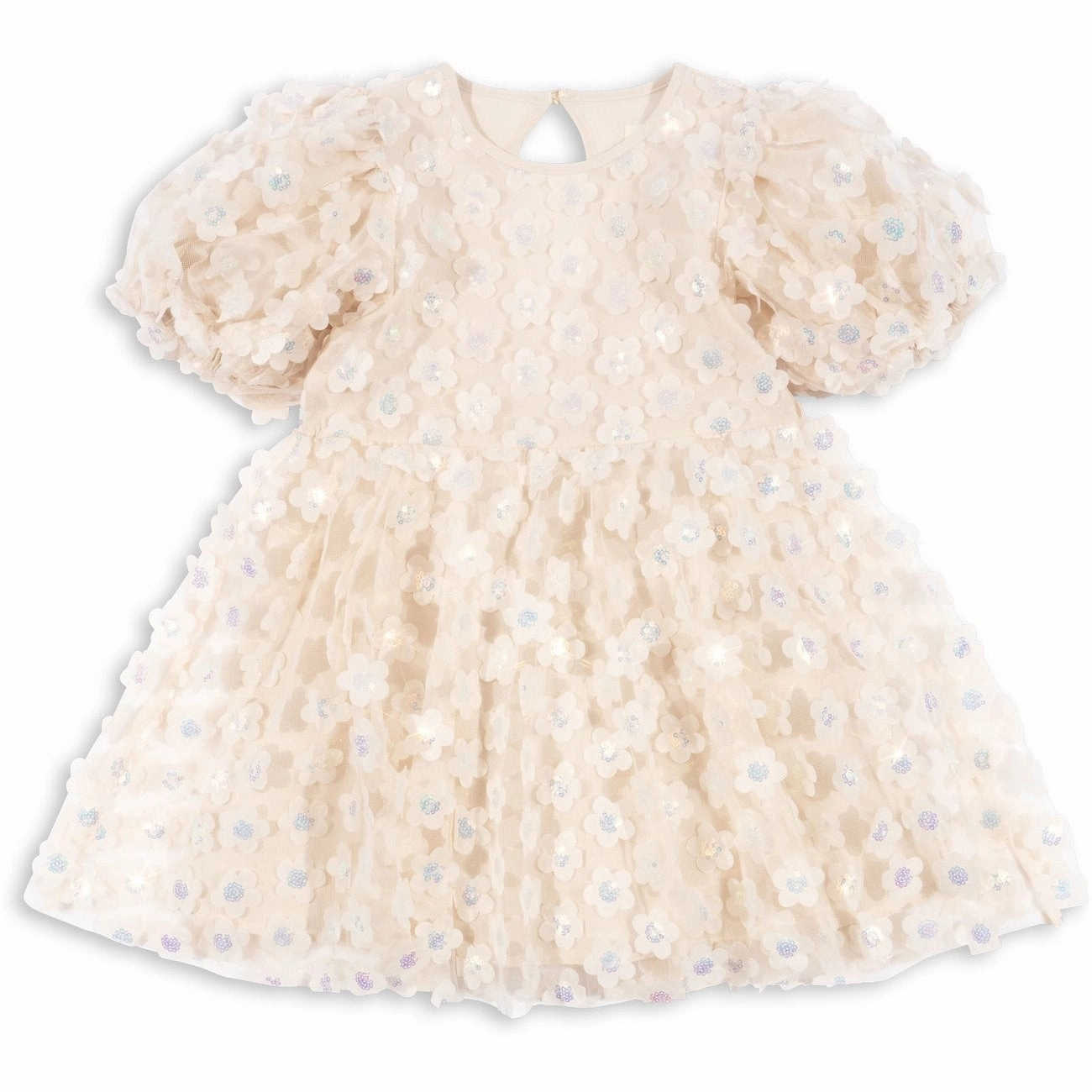 Konges Sl?jd Pearled Ivory Sally Dress Elegant Wearable Romantic Vibes