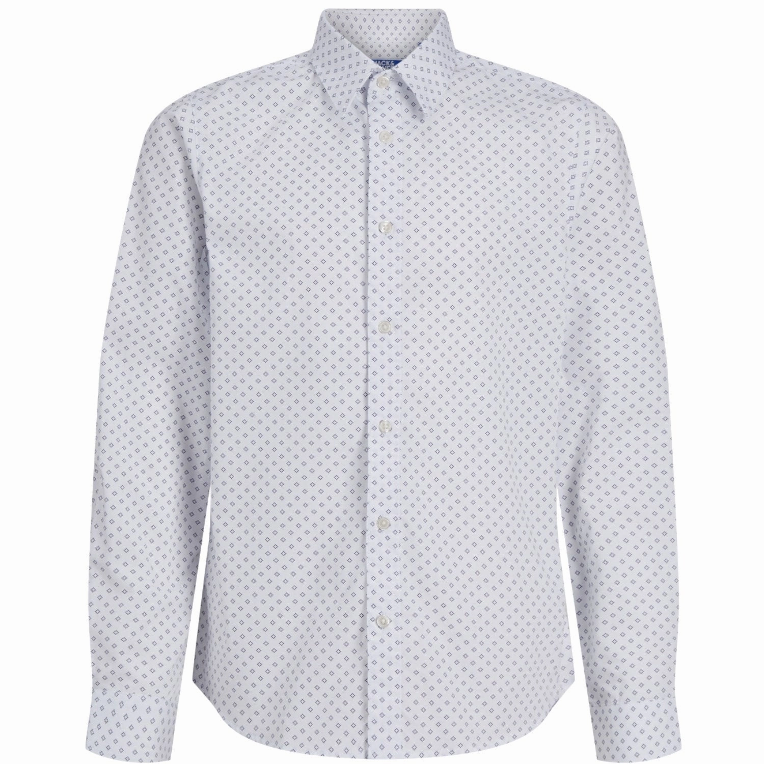Jack & Jones Junior White Axel Print Shirt Mix-And-Match