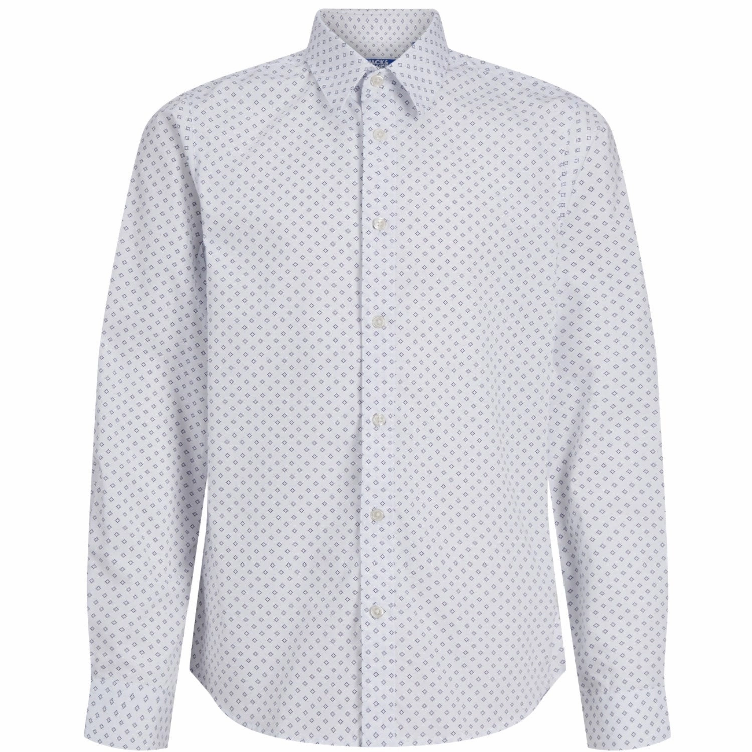 Stylish Element Jack & Jones Junior White Axel Print Shirt