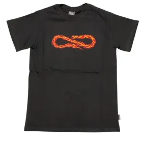 Propaganda T-shirt Flame 155 01 black Modern Layer