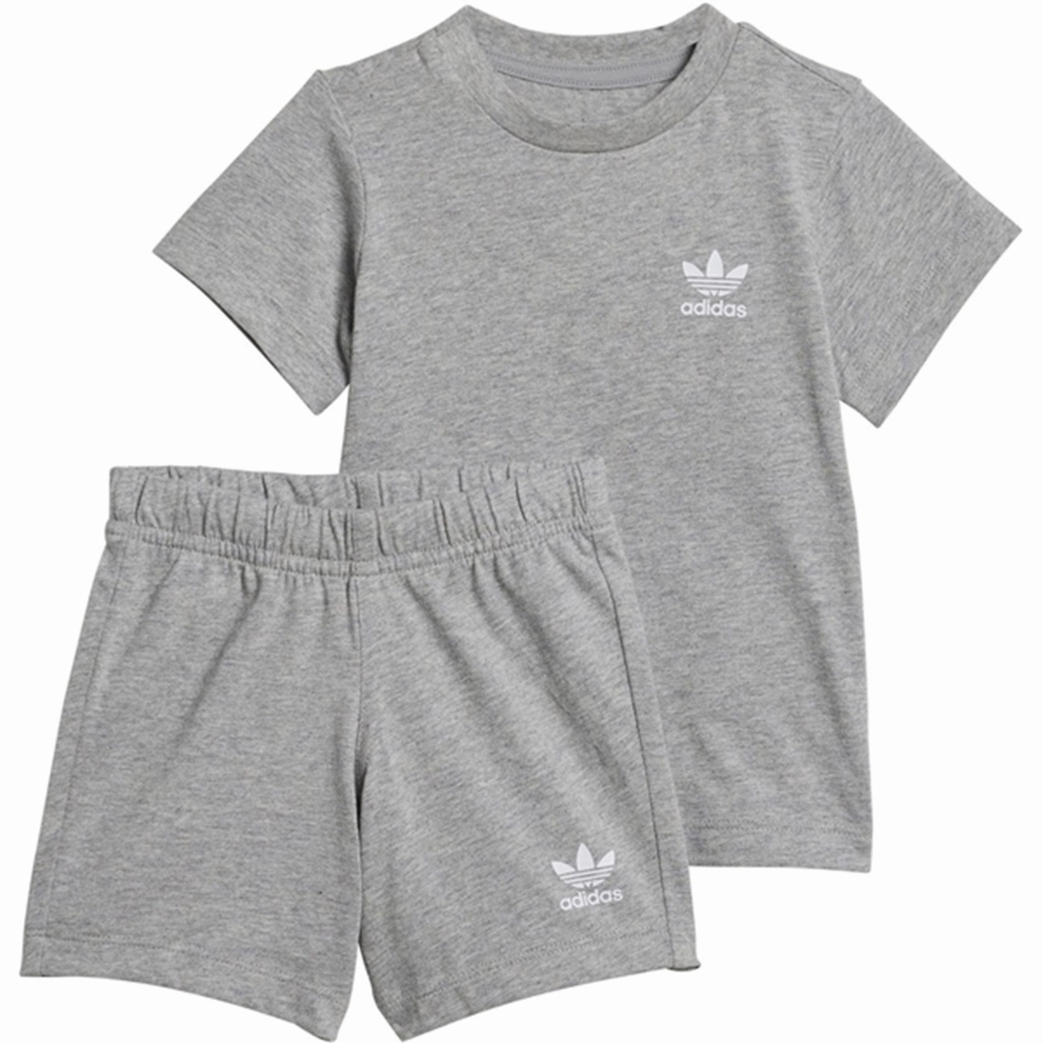 Sun Protection Wedges adidas Originals Grey Shorts Tee Set