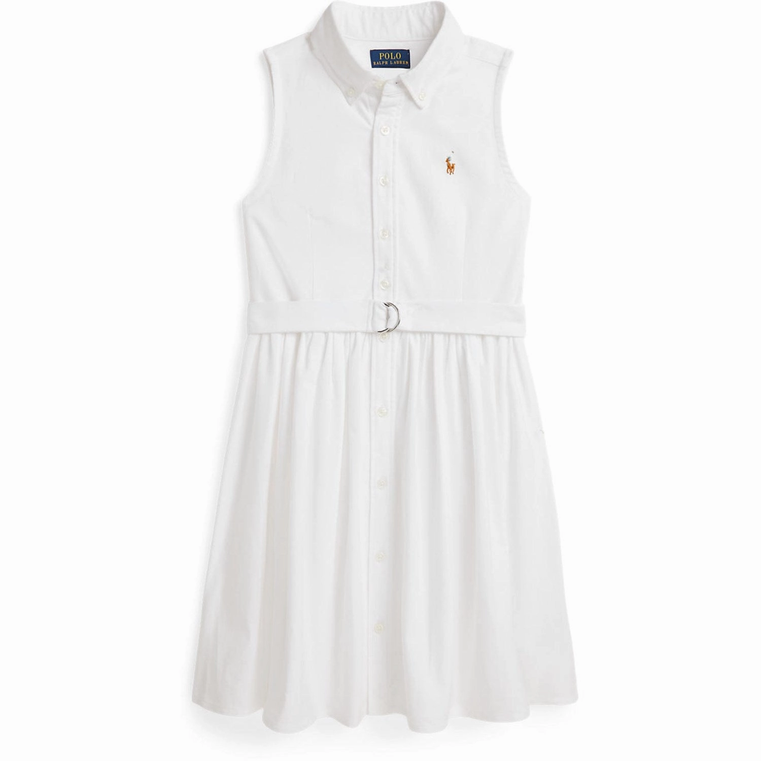 Red-Carpet Polo Ralph Lauren Bsr White Girl Day Dress