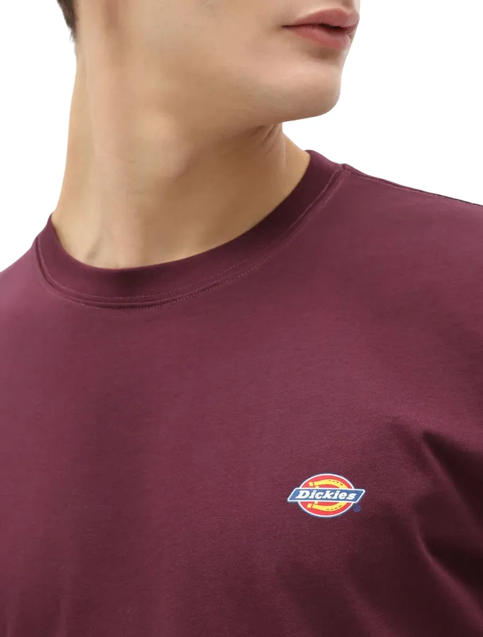 Ultimate Comfort Minimalist Design Dickies T-shirt manica corta da uomo  Mapleton DK0A4XDB MR0 granata