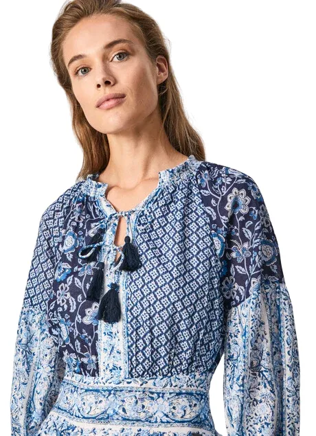 Pepe Jeans Abito Combinato Jess PL953041 0AA multi Tie-dye