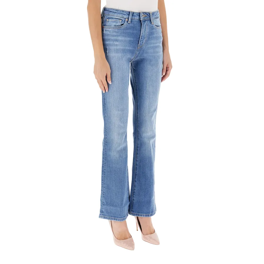 LightweightInsulation Street Utility Pepe Jeans pantalone jeans da donna Flare a vita alta PL204733RI32 blu chiaro