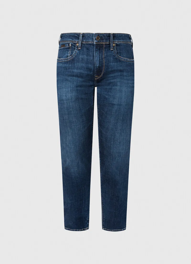 Pepe Jeans pantalone jeans da uomo Hatch vestibilit?? slim PM206322DM0 denim Water Resistant Finish Cozy and Relaxed