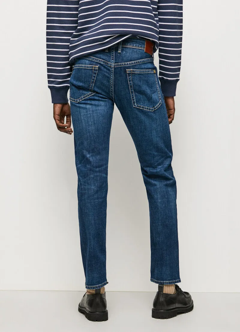 Cozy Layering Pepe Jeans pantalone jeans da uomo Hatch vestibilit?? slim PM206322DM0 denim