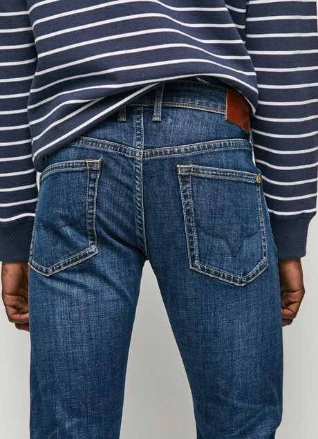 Pepe Jeans pantalone jeans da uomo Hatch vestibilit?? slim PM206322DM0 denim Soft Material Recyclable Fabric Blend