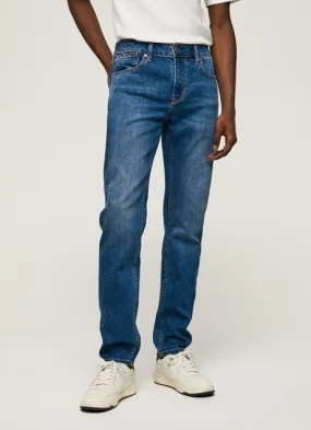 Pepe Jeans Pantalone Jeans da uomo Slim Fit Regular Waist PM206524CQ42 denim Zero Waste Manufacturing