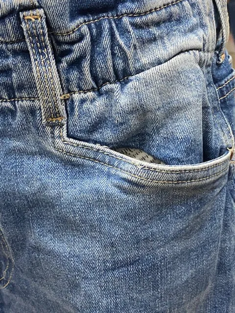 PepeJeans Pantalone Reese PL2041346 DENIM Versatile Comfort Reinforced Knees